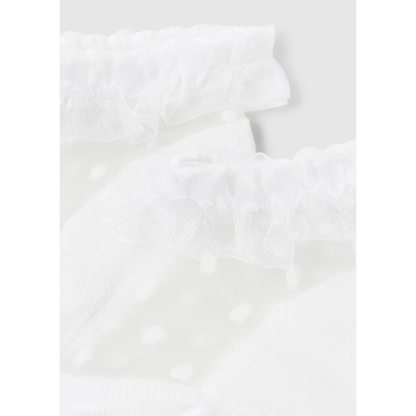 MAYORAL SOCKS ORNAMENTED WHITE
