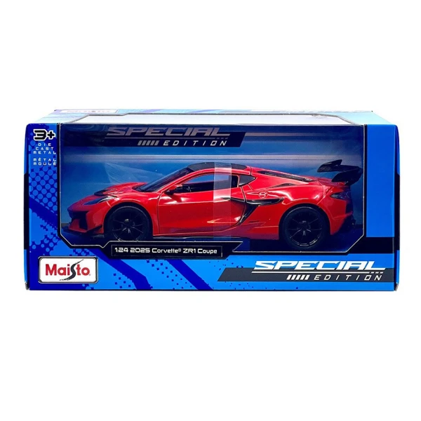 MAISTO 1:24 CHEVROLET CORVETTE ZR1 COUPE RED