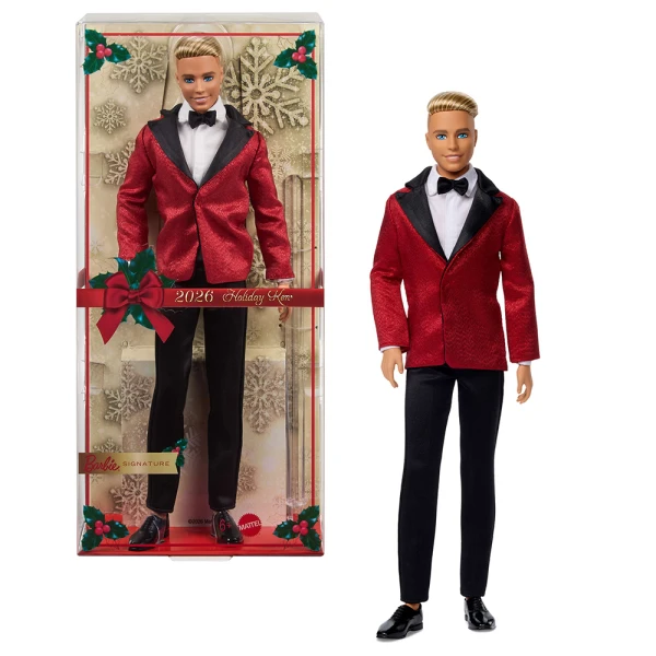 COLLECTIBLE DOLL KEN HOLIDAY 2026