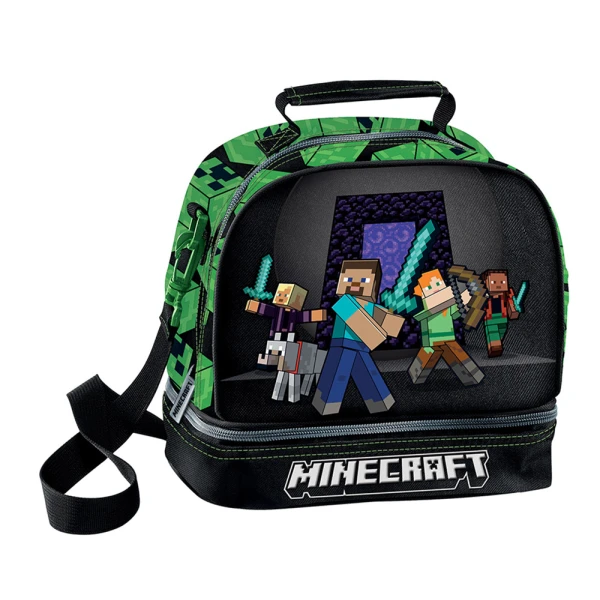 INSULATED LUNCH BAG SQUAD MINECRAFT