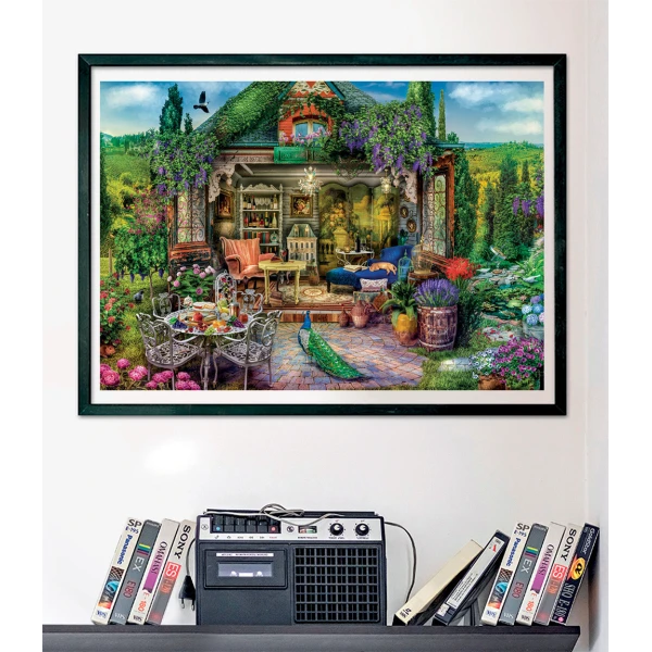 CLEMENTONI PUZZLE H.Q. ESCAPE TO WINE COUNTRY 1000 pcs 