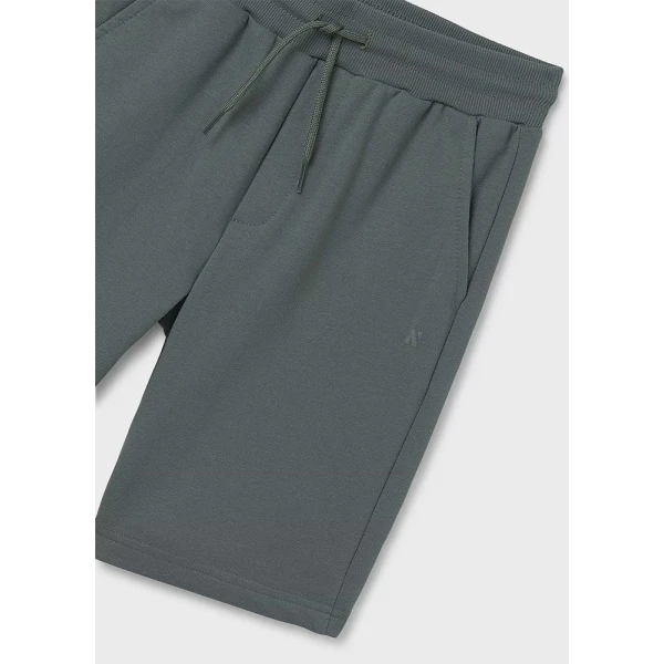 MAYORAL BERMUDA SHORTS SWEATER BASIC GREEN 