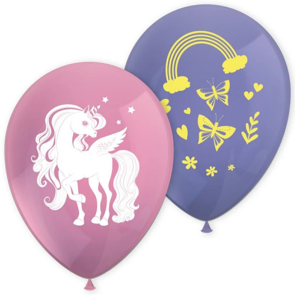 ΜΠΑΛΟΝΙΑ UNICORN RAINBOW COLORS 8 τεμ.