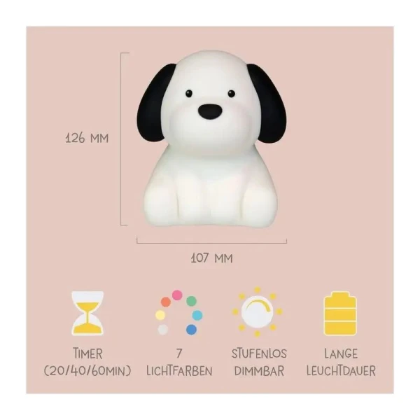 MEGALIGHT ΦΩΤΑΚΙ ΝΥΚΤΟΣ LED USB BENNY BEAGLE