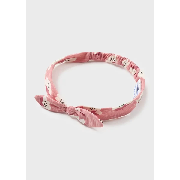 MAYORAL DRESS PRINTED HEADBAND PINK FUCHSIA