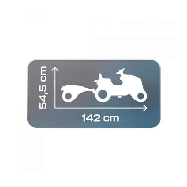 SMOBY FARMER XL ΠΡΑΣΙΝΟ ΤΡΑΚΤΕΡ ΚΑΙ ΤΡΕΙΛΕΡ