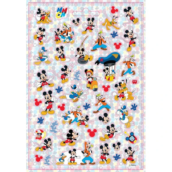 ΑΥΤΟΚΟΛΛΗΤΑ 300 τεμ. ΜΠΛΟΚ 14,5Χ21,5 εκ. MICKEY