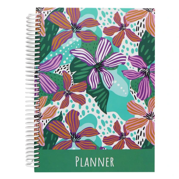 ΣΗΜΕΙΩΜΑΤΑΡΙΟ PLANNER 17X24 εκ. 100 ΦΥΛΛΑ TESORO - 6 ΣΧΕΔΙΑ