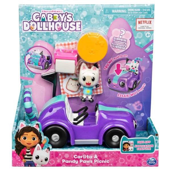 GABBY\'S DOLLHOUSE ΚΑΡΛΙΤΑ ΟΧΗΜΑ