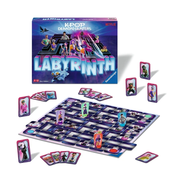 RAVENSBURGER ΟΙΚΟΓΕΝΕΙΑΚΟ ΕΠΙΤΡΑΠΕΖΙΟ ΛΑΒΥΡΙΝΘΟΣ K-POP DEMON HUNTERS