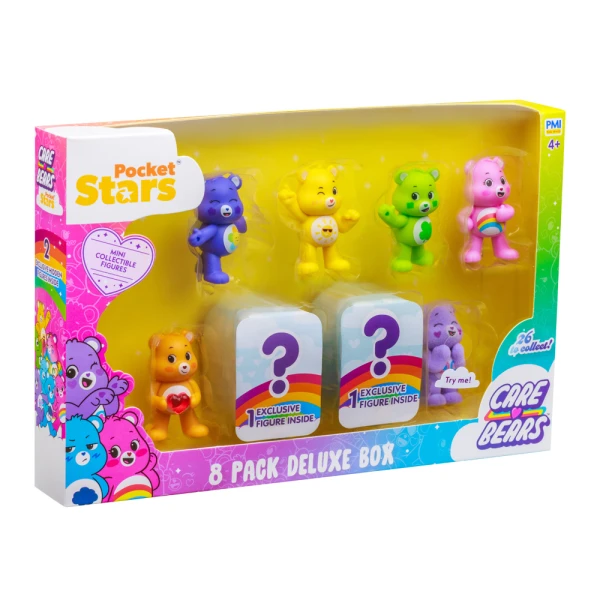 CARE BEARS 8 ΣΥΛΛΕΚΤΙΚΕΣ ΦΙΓΟΥΡΕΣ 5εκ - 4 ΣΧΕΔΙΑ
