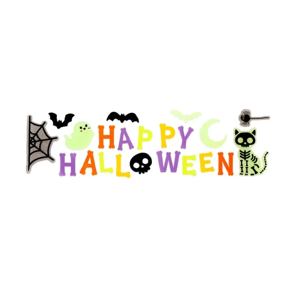 LEGAMI ΑΥΤΟΚΟΛΛΗΤΑ ΠΑΡΑΘΥΡΟΥ ΠΟΥ ΦΩΣΦΟΡΙΖΟΥΝ - HAPPY HALLOWEEN