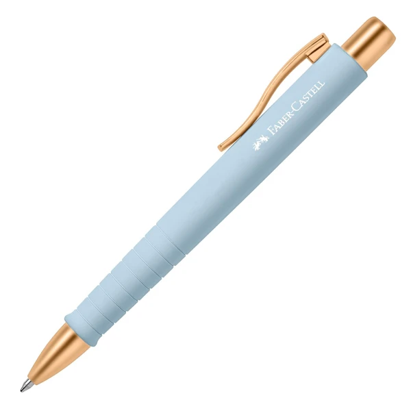FABER-CASTELL ΣΤΥΛΟ POLY URBAN XB ΓΑΛΑΖΙΟ-ΧΡΥΣΟ