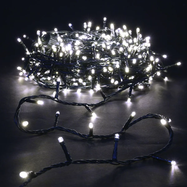 ΦΩΤΑΚΙΑ 50 LED ΠΡΑΣΙΝΟ ΛΕΥΚΟ 8 ΠΡΟΓΡΑΜΜΑΤΑ 2,5 ΜΕΤΡΑ ΕΣΩΤΕΡΙΚΟΥ ΚΑΙ ΕΞΩΤΕΡΙΚΟΥ ΧΩΡΟΥ