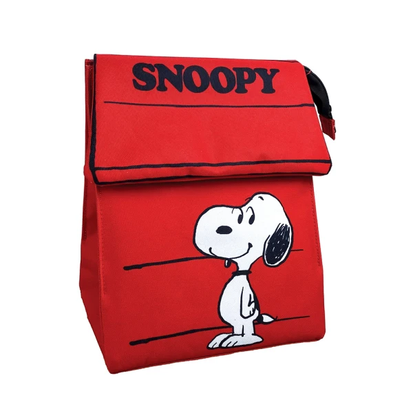 BACK ME UP ΤΣΑΝΤΑΚΙ ΦΑΓΗΤΟΥ PEANUTS SNOOPY ΚΟΚΚΙΝΟ