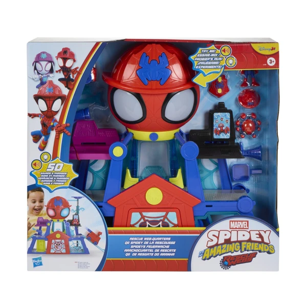 SPIDEY AND HIS AMAZING FRIENDS RESCUE WEBS WEBQUARTERS