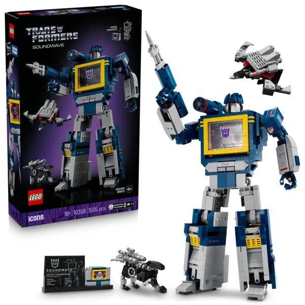 LEGO® ICONS TRANSFORMERS: SOUNDWAVE