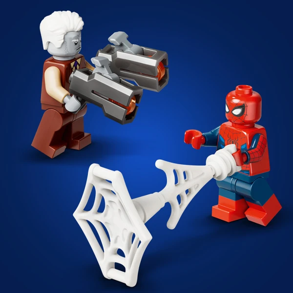 LEGO® MARVEL ΚΑΤΑΔΙΩΞΗ ΜΕ ΤΟ ΟΧΗΜΑ ΜΕΤΑΓΩΓΗΣ ΚΡΑΤΟΥΜΕΝΩΝ ΤΟΥ SPIDER-MAN