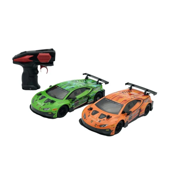 RW RC RACING CARS ΤΗΛΕΚΑΤΕΥΘΥΝΟΜΕΝΟ ΑΥΤΟΚΙΝΗΤΟ 1:24 LAMBORGHINI HURACAN GT3 DTM ΠΡΑΣΙΝΟ