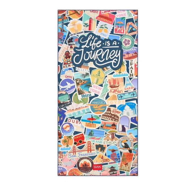 LEGAMI ΠΕΤΣΕΤΑ ΠΑΡΑΛΙΑΣ 85Χ180 εκ. TRAVEL STICKERS
