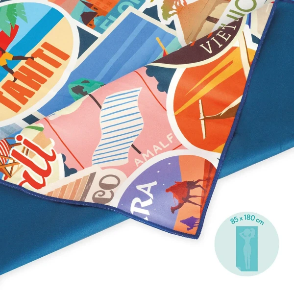 LEGAMI ΠΕΤΣΕΤΑ ΠΑΡΑΛΙΑΣ 85Χ180 εκ. TRAVEL STICKERS