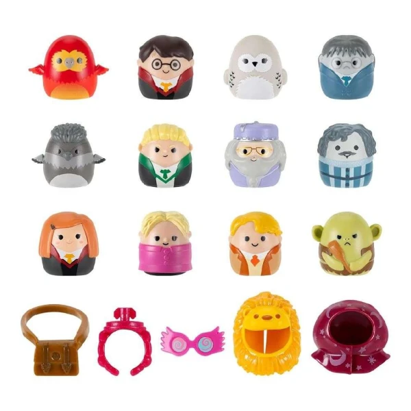 SQUISH-A-LONGS HARRY POTTER ΣΕΤ 12 τεμ. ΦΙΓΟΥΡΕΣ & ΑΞΕΣΟΥΑΡ