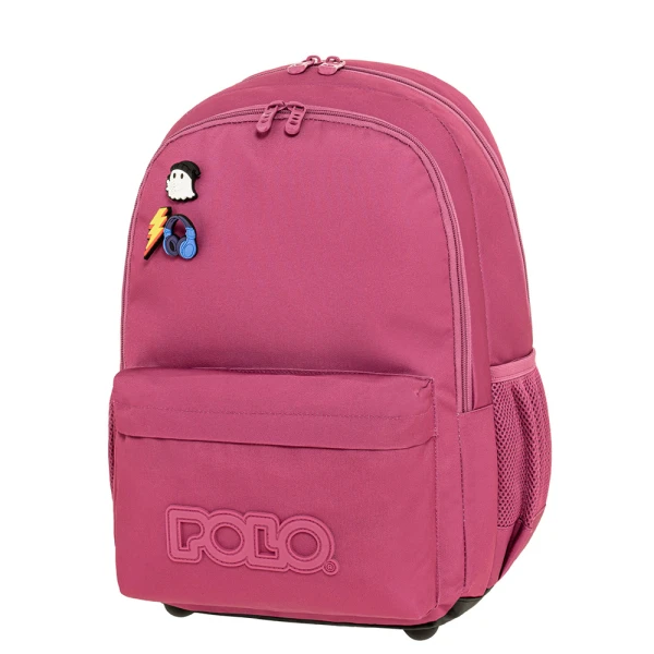 POLO 2026 BACKPACK PINS MAGENTA