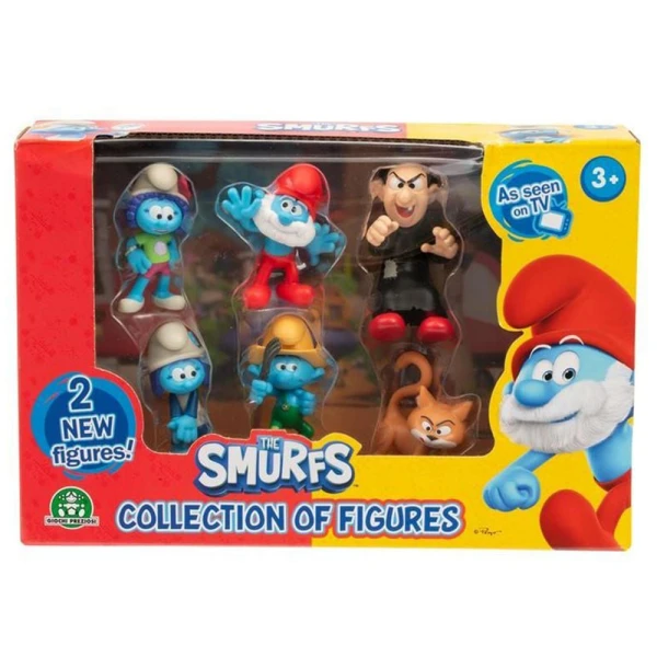SMURFS - ΣΤΡΟΥΜΦΑΚΙΑ ΣΕΤ 6 ΦΙΓΟΥΡΩΝ W2