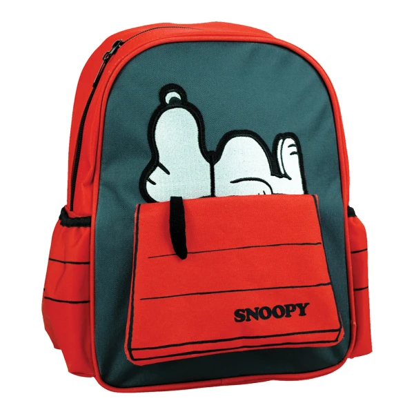 BACK ME UP ΤΣΑΝΤΑ ΝΗΠΙΟΥ PEANUTS SNOOPY ΚΟΚΚΙΝΟ