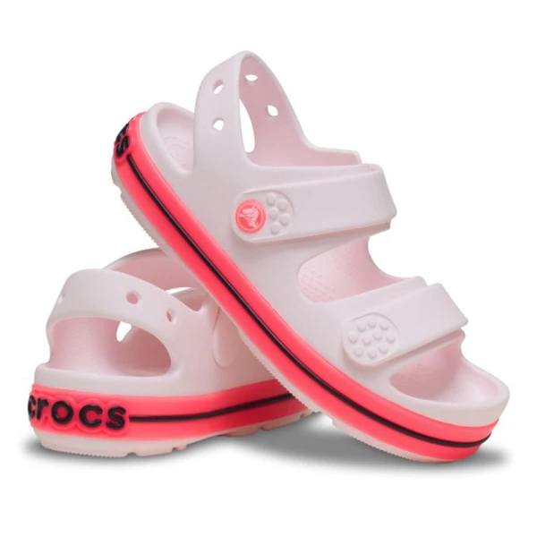 CROCS CROCBAND CRUISER ΣΑΝΔΑΛΙ T BUBBLE ICE/PINK BLAST