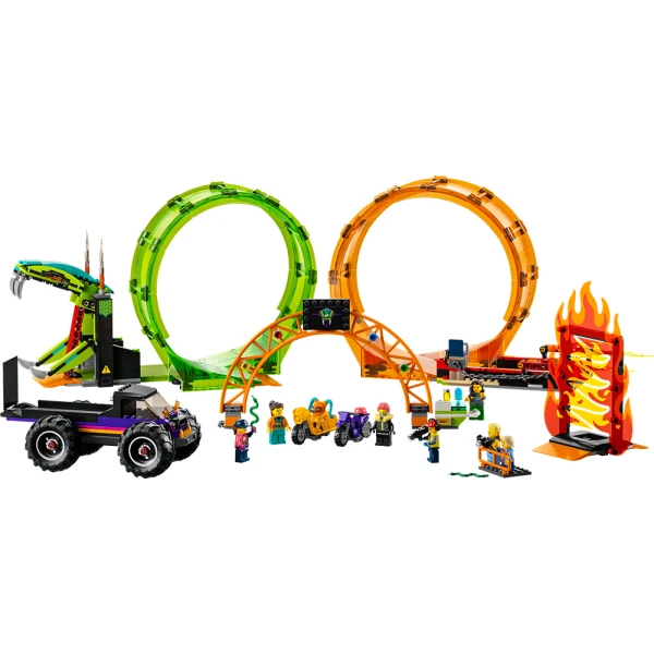 LEGO® CITY ΑΚΡΟΒΑΤΙΚΗ ΑΡΕΝΑ ΜΕ ΔΙΠΛΟ ΛΟΥΠ