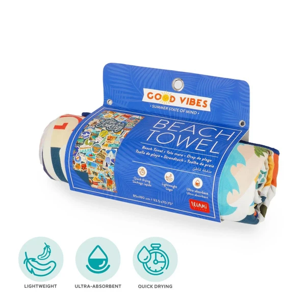 LEGAMI ΠΕΤΣΕΤΑ ΠΑΡΑΛΙΑΣ 85Χ180 εκ. TRAVEL STICKERS