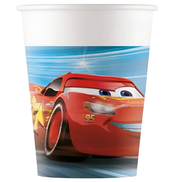ΧΑΡΤΙΝΑ ΠΟΤΗΡΙΑ 200ml 8 τεμ. CARS VICTORY IS MINE