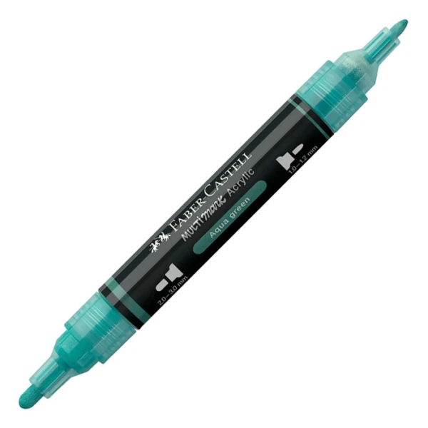 FABER-CASTELL ΑΚΡΥΛΙΚΟΣ ΜΑΡΚΑΔΟΡΟΣ MULTIMARK ΧΡΩΜΑ 276 AQUA GREEN