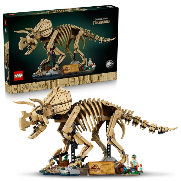 LEGO® JURASSIC WORLD ΑΠΟΛΙΘΩΜΑΤΑ ΔΕΙΝΟΣΑΥΡΩΝ ΤΡΙΚΕΡΑΤΟΨ
