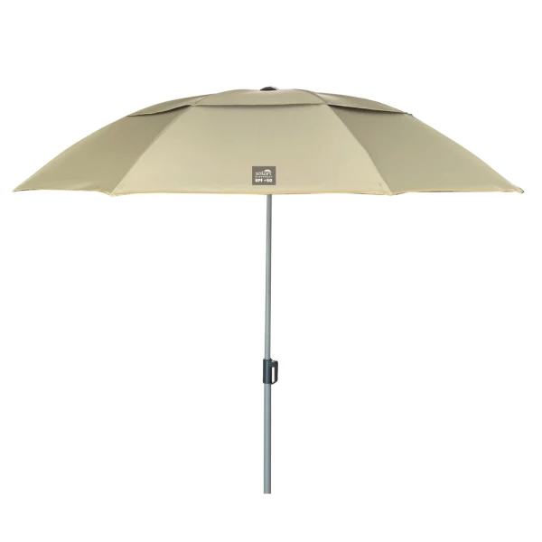 SOLART ΟΜΠΡΕΛΑ ΗΛΙΟΥ 200/8 28/32mm POLYESTER - ΜΠΕΖ