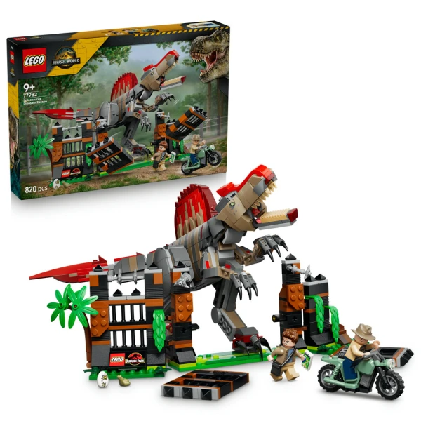 LEGO JURASSIC WORLD ΑΠΟΔΡΑΣΗ ΔΕΙΝΟΣΑΥΡΟΥ ΣΠΙΝΟΣΑΥΡΟΥ