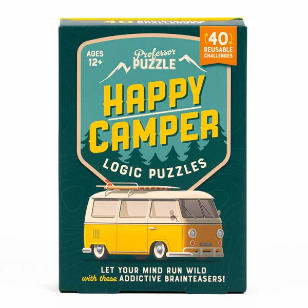 PROFESSOR PUZZLE HAPPY CAMPER ΠΑΖΛ ΛΟΓΙΚΗΣ