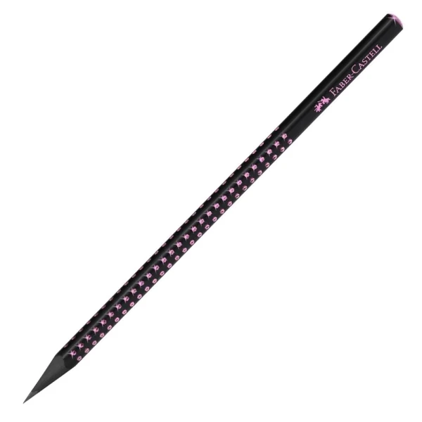 FABER-CASTELL ΜΟΛΥΒΙΑ SPARKLE MIDNIGHT ΡΟΖ-ΧΡΥΣΟ-ΓΑΛΑΖΙΟ - 3 ΧΡΩΜΑΤΑ