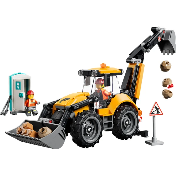 LEGO® CITY GREAT VEHICLES ΚΙΤΡΙΝΟΣ ΕΚΣΚΑΦΕΑΣ-ΦΟΡΤΩΤΗΣ