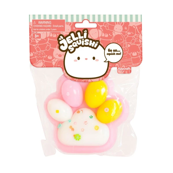 KEYCRAFT JELLI SQUISHY LARGE PAW - 2 ΧΡΩΜΑΤΑ
