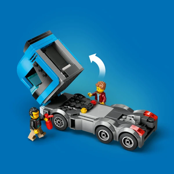 LEGO® CITY ΦΟΡΤΗΓΟ ΜΕΤΑΦΟΡΕΑΣ ΑΥΤΟΚΙΝΗΤΩΝ ΜΕ ΣΠΟΡ ΑΥΤΟΚΙΝΗΤΑ