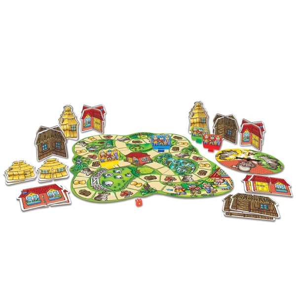 ORCHARD KIDS BOARD GAME THREE LITTLE PIGS