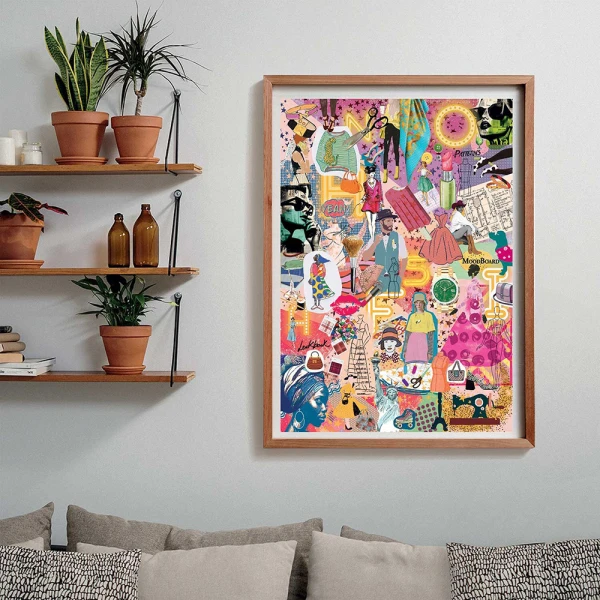CLEMENTONI PUZZLE MORE IS MORE FASHION & DESING 1000 pcs 