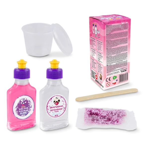 TUBAN DIY SLIME ΣΕΤ ΚΑΤΑΣΚΕΥΗΣ SLIME ΜΠΙΣΚΟΤΟ