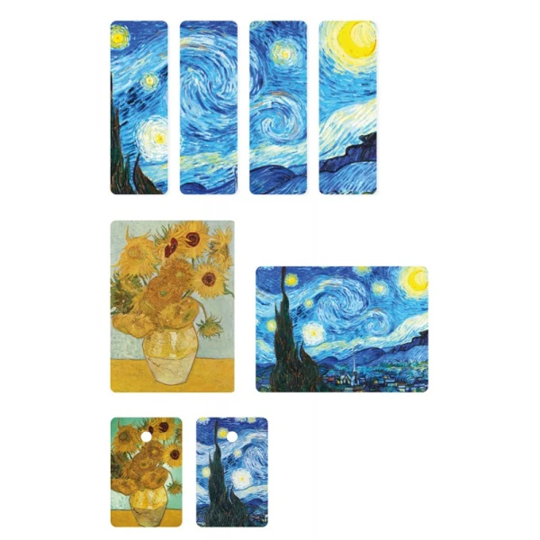 LISCIANI PUZZLE 500 pcs AND BOOKMARKS VAN GOGH THE STARRY NIGHT