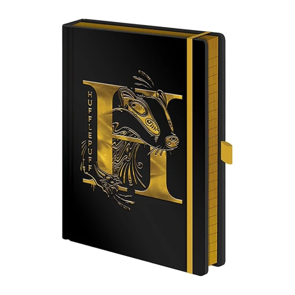 HARRY POTTER A5 PREMIUM NOTEBOOK HUFFLEPUFF FOIL