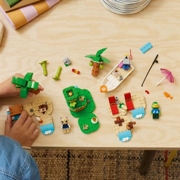 LEGO® ANIMAL CROSSING™ ΠΕΡΙΗΓΗΣΗ ΤΟΥ KAPP\'N ΜΕ ΒΑΡΚΑ ΣΤΟ ΝΗΣΙ