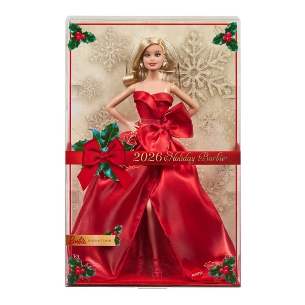 ΣΥΛΛΕΚΤΙΚΗ ΚΟΥΚΛΑ BARBIE HOLIDAY 2026 ΞΑΝΘΙΑ