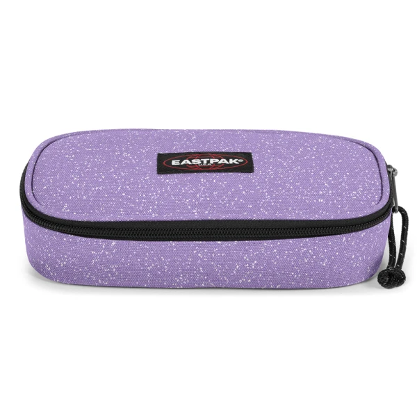 EASTPAK OVAL SINGLE PENCIL CASE SPARKLY DAHLIA